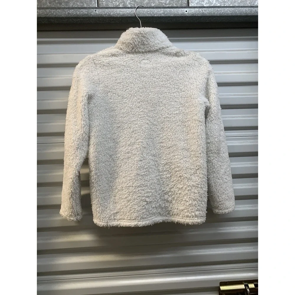 Patagonia Los Gatos Fleece 1/4 Zip Sweater White Youth (12)